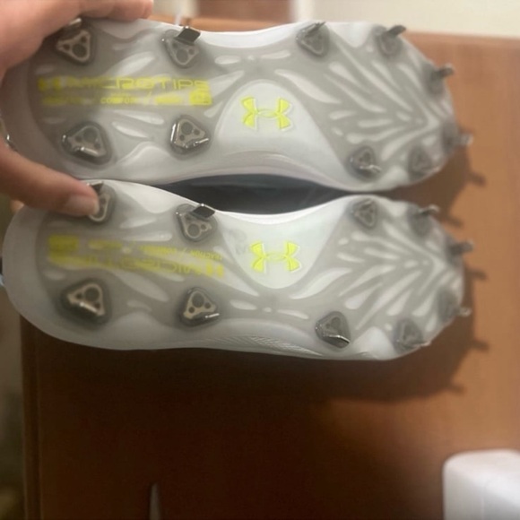 Under Armour Yard Low MT Gray Baseball Cleats w/ Cushioned Midsole
Size 15 - Picture 9 of 9